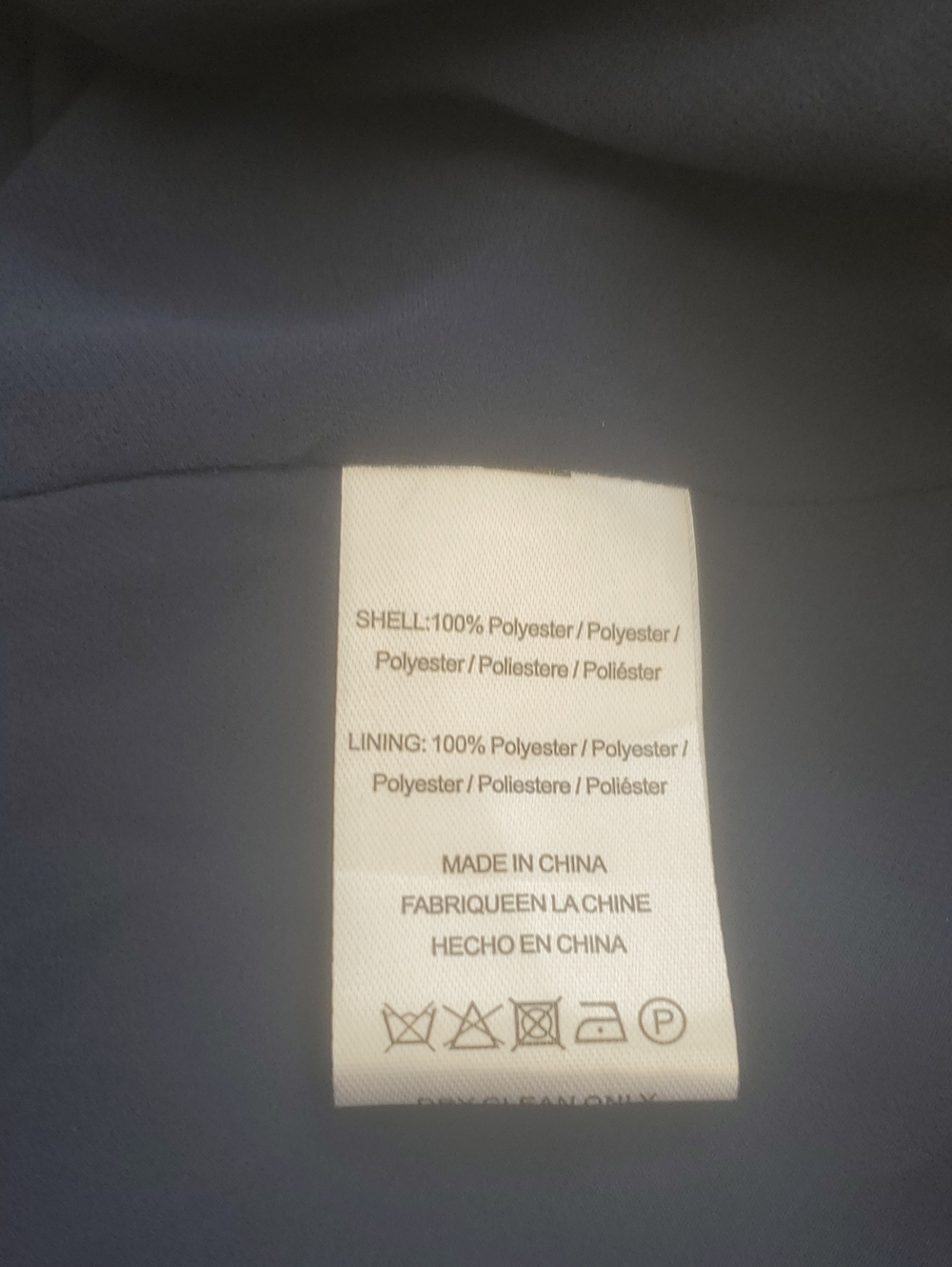 SAU LEE PEARL VELVET GOWN IN MIDNIGHT BLUE /SIZE:12 - Picture 7 of 8